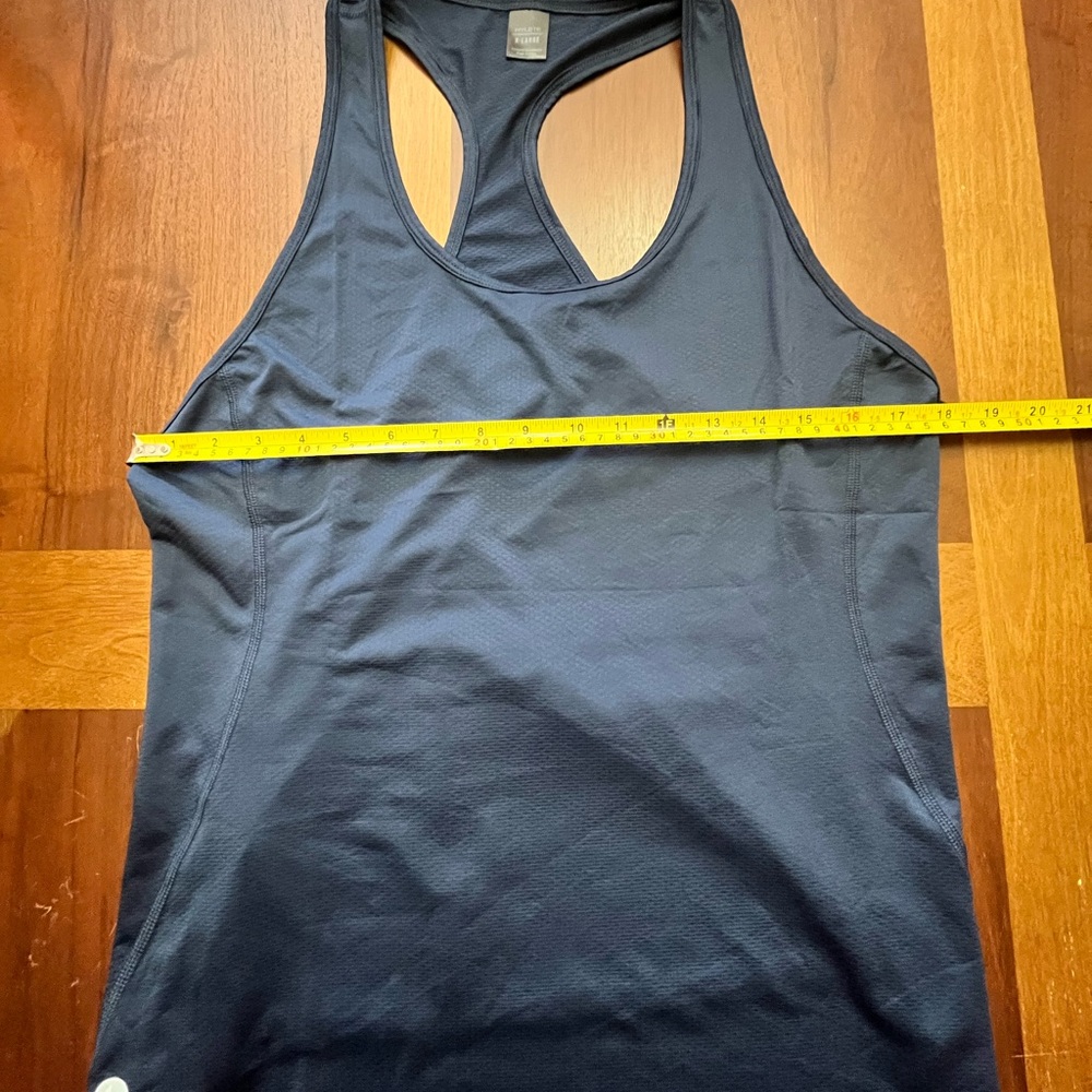 NWT Hylete Navy Blue Racer Back Tank Top Size XL - Picture 7 of 7
